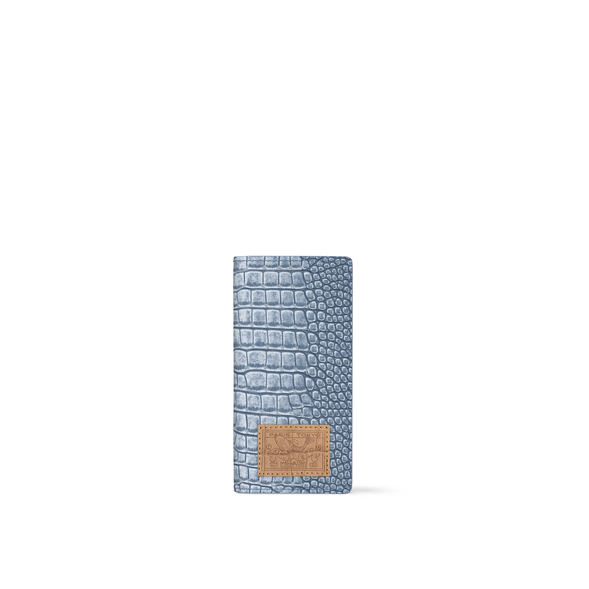 Brazza Wallet Crocodile Mat - Men Small Leather Goods - N89166